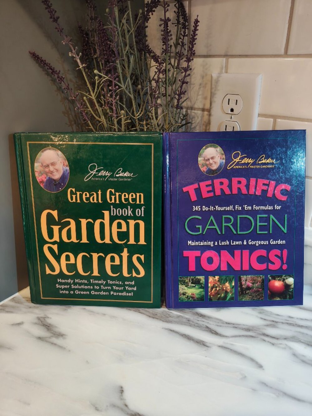 Jerry Baker Gardening Books – Set of 2 Garden Secrets and Terrific Garden Tonics